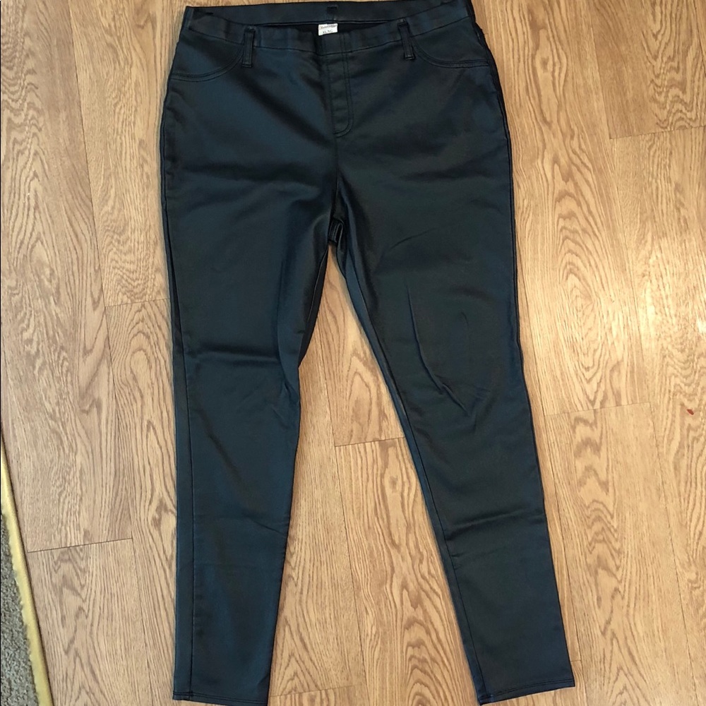 🕶 Faux Leather Leggings! Black nice Sexy cute